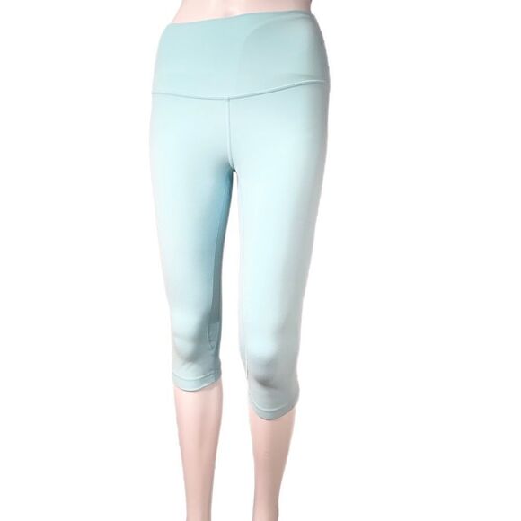 Lululemon Align High Rise Crop 17” Leggings “Icing Blue” - Picture 3 of 16